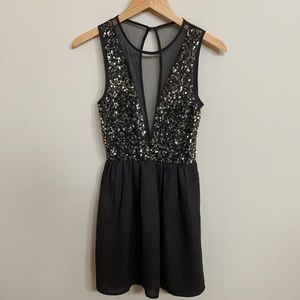Forever21, Black Cocktail Dress, Small